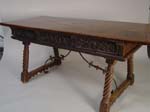 17th c. Spanish Carved Table ca. 1690 B