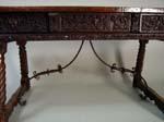 17th c. Spanish Carved Table ca. 1690 under
