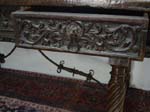 17th c. Spanish Colonial table w. wr. iron detail
