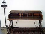 19th. c. Spanish Colonial fold open writing desk front open