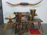 Cowboy furniture and collectables