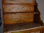 Rare miniature Monterey hutch shelves