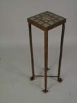 Tile top wr iron fern stand