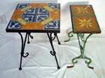 Wr. Iron 4 and 2 tile tables