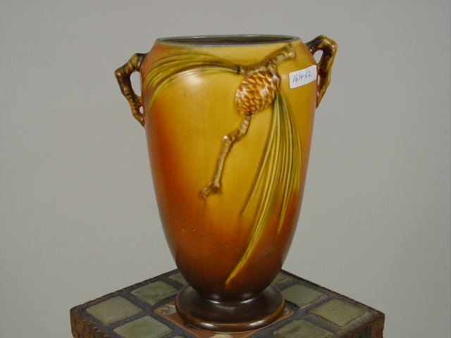 Roseville 6.5in tall vase