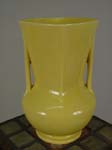 McCoy yellow vase front