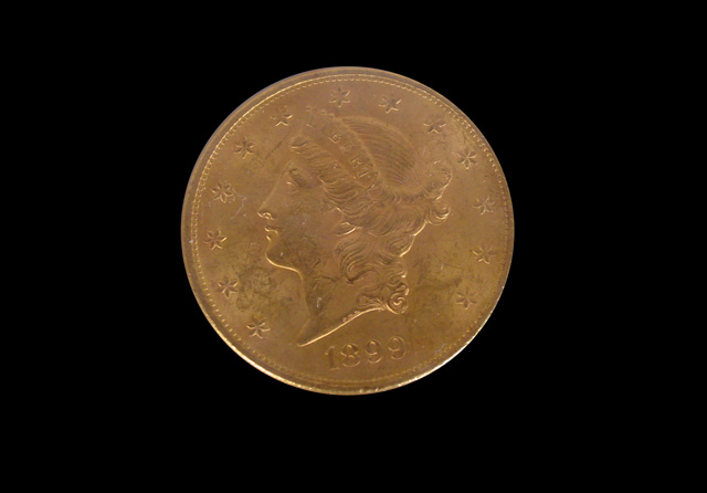 1899 Liberty $20 Gold Pc. MS63+