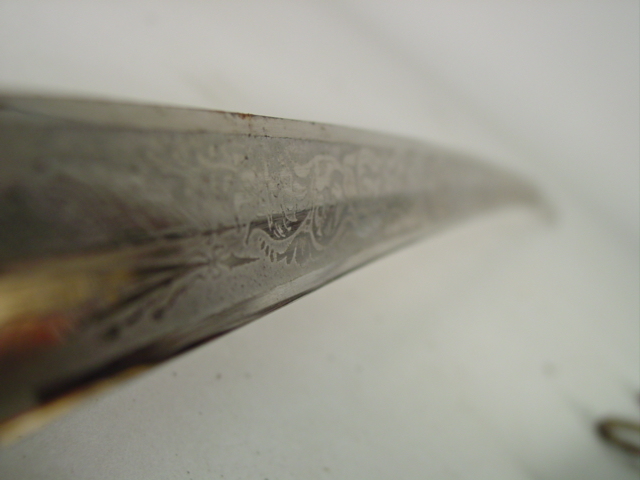 French Kapier Pasquale 31.5in sword engraving