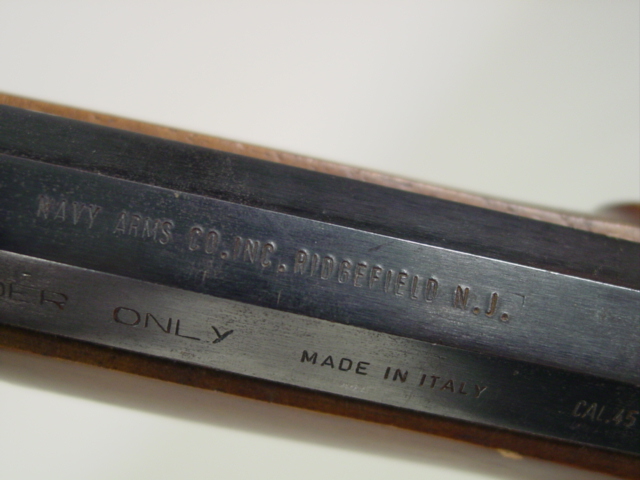 Navy Arms-Italy Black Powder Rifle info 2
