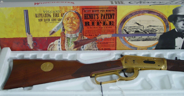 Oliver Winchester Model 94 Comm.- mint in box (2)