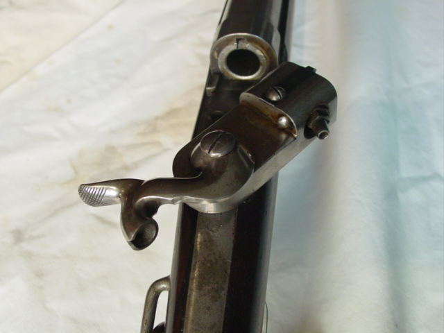 Prototype swing breach Spencer carbine .52 cal USpat. Feb 4 1862 from Winchester Museum Buffalo Bill Historical Center (5)