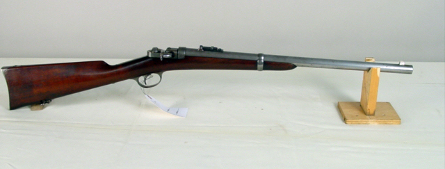 Prototype swing breach Spencer carbine .52 cal USpat. Feb 4 1862 from Winchester Museum Buffalo Bill Historical Center