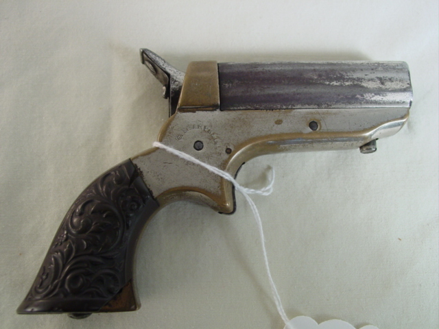Sharps 4 Shot Derringer-GuttaPerca Grips 1859