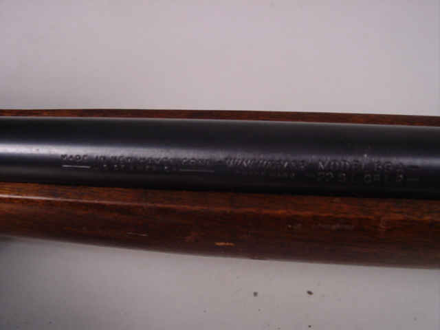 Winchester .22 S.L.OR.L.R. 69-A with Weaver Scope info