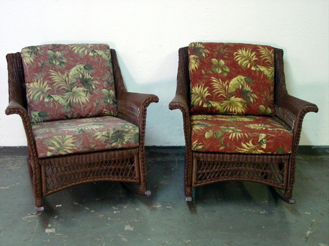 2 Wicker rockers