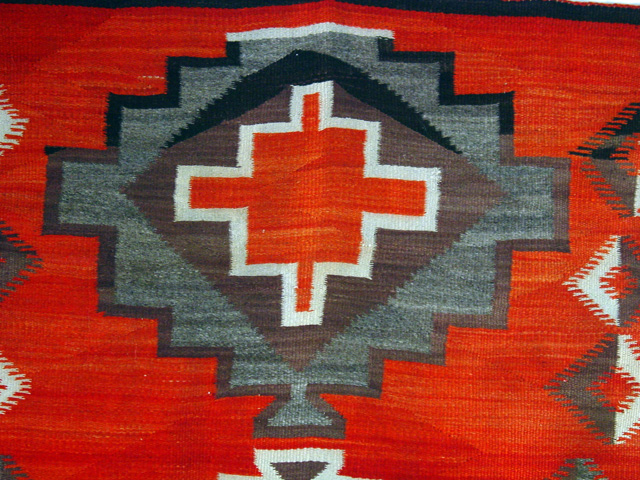 Antique Navajo Rug cu2