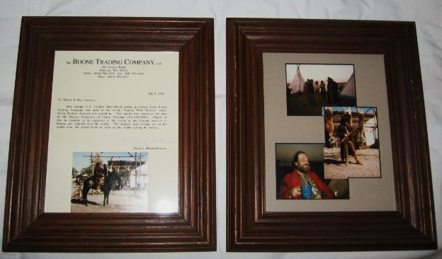 Antique U.S. Cavalry McClelland saddle used by western actor Big Al Braxton in the movie Dances with Wolves