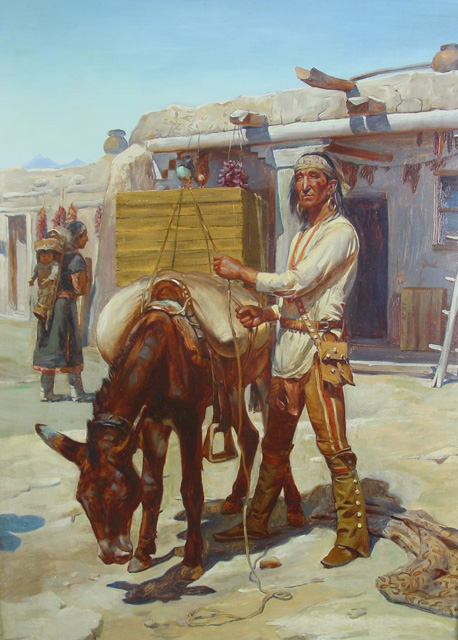 H.H. Betts 40x26 in o.c. CW Post Estate