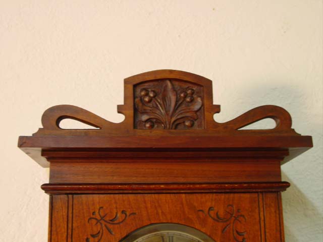 German wall clock top