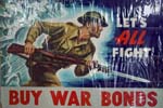 World War II Poster  Buy War Bonds