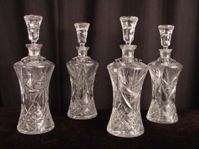 Crystal decanters