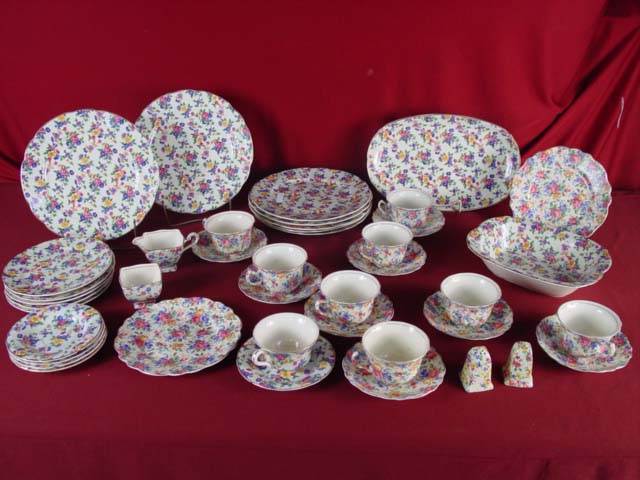 English Chintz china sets
