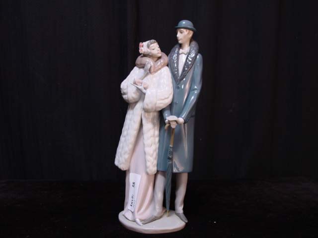 Lladro man and woman