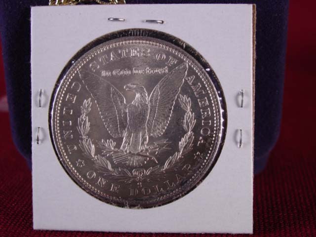 Morgan Silver Dollar 1880-S back