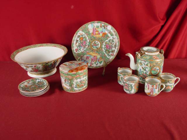 Rose Canton -12 pieces