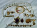 Lot of Gold & Gold filled Jewelry pcs.