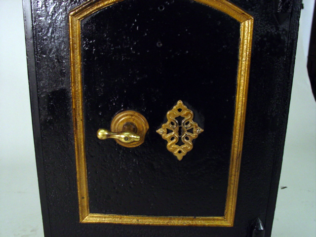 Antique key safe cu