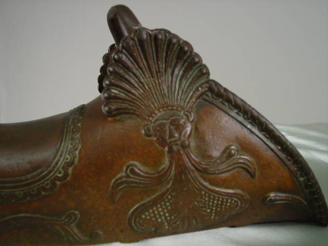 Argentinean Brass Stirrups cu