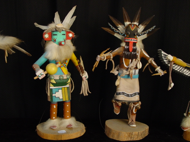 Native american kachina dolls cu2