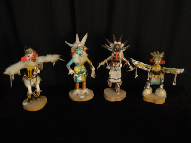 Native american kachina dolls