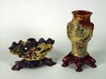 Chinese carved vases