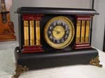 mantle clock  William Gilbert side