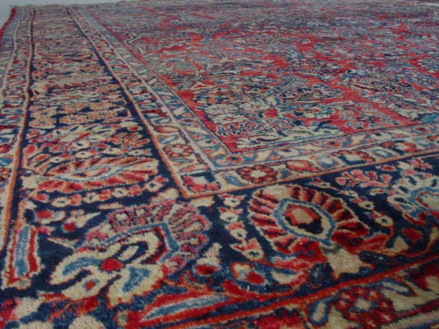 antique Sarouk 8'x10' carpet cu