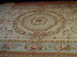 Chinese Aubusson wool Carpet, 9x12  Handmade detail