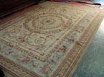 Chinese Aubusson wool Carpet, 9x12  Handmade