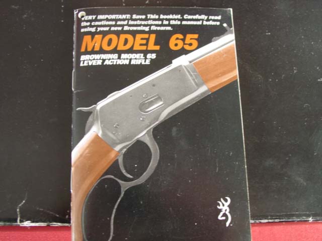 Browning Mdl. 65 218B cal. rifle new in box lit.