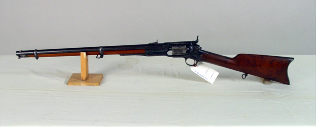 Colt Model 1855 .44 cal repeating revolver rifle