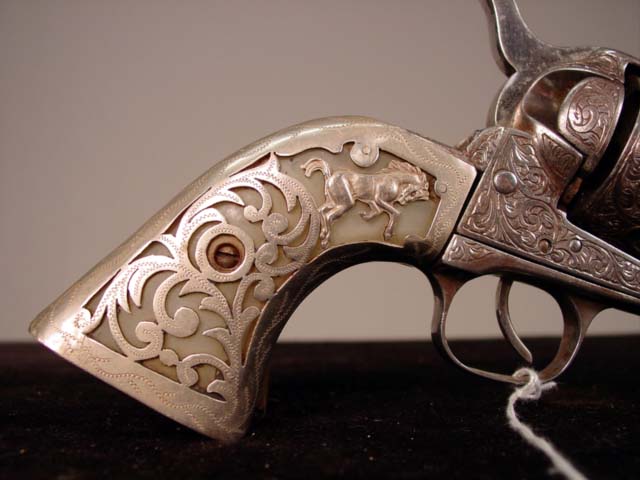 Colt single action 44-40 Army (1875-1890) engraved3