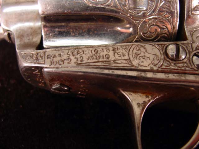 Colt single action 44-40 Army (1875-1890) engraved9